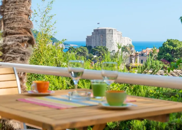 Ankora Sea And Old Town View - Hot Tub Dubrovnik